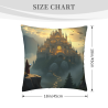 Housse de Coussin en Peluche Gardien de la Forêt Mystérieuse - OkOmall