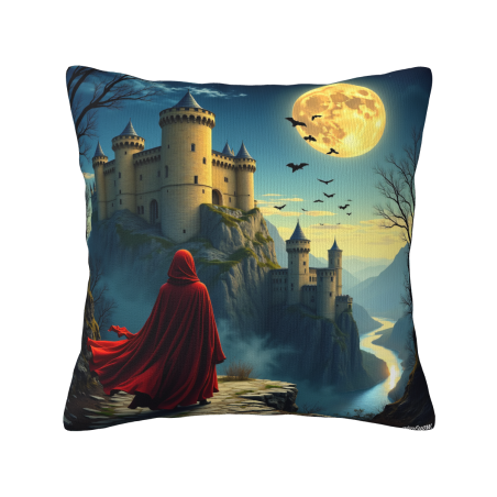 Mysterious Forest Plush Pillow Cover - 18x18 inch | Okomall