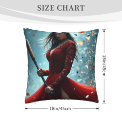 Housse de Coussin en Peluche Double Face 'Rêve Envoûtant' - okomall