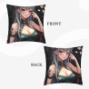 Japanese Cute Girl Plush Pillow Cover - Okomall