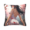 Housse de Coussin en Peluche Double Face 'Dreamy Girl' - Okomall