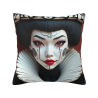 Federa cuscino in peluche a tema geisha - Okomall