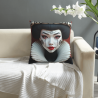 Federa cuscino in peluche a tema geisha - Okomall
