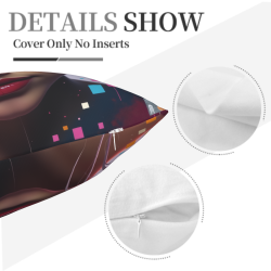 Exquisite Portrait Plush Pillow Cover - Okomall
