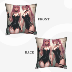 Federa Cuscino Anime Bella Ragazza a Doppio Lato - Okko Mall