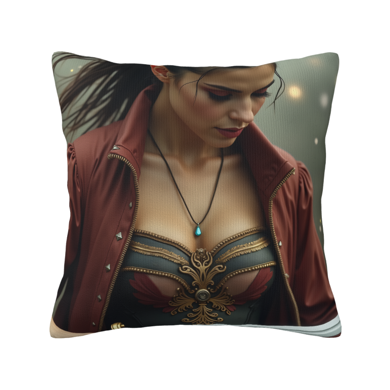 Enchanted Forest Maiden Pillow Cover - Okomall