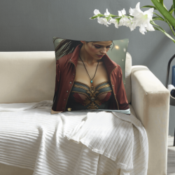 Housse de Coussin Motif Fée de la Forêt Enchantée - Okomall