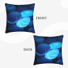 Funda de cojín de peluche abstracta con forma de gota de agua - Okomall