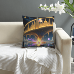 Funda de Almohada de Peluche Galaxia - Okomall