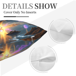 Funda de Almohada de Peluche Galaxia - Okomall