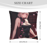 Housse de Coussin en Peluche de Fille Anime - Okomall
