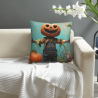 Copri-cuscino in peluche a doppio lato in stile rustico - Okomall