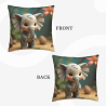 Funda de cojín de peluche de animales de dibujos animados lindos - Okomall
