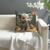 Federa cuscino in peluche animale cartone animato carino - Okomall