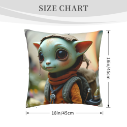 Copri-cuscino in peluche a tema Star Wars - Okomall
