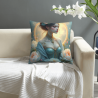 Federa cuscino ragazza fiori da sogno - Okomall