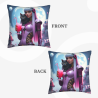 Federa di cuscino in peluche stile cyberpunk per ragazza - Okomall