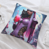 Federa di cuscino in peluche stile cyberpunk per ragazza - Okomall