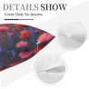 Funda de Almohada de Peluche con Diseño de Cielo Estrellado - Okomall