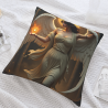 Funda de Almohada de Peluche 'Diosa del Bosque de Ensueño' - Okomall