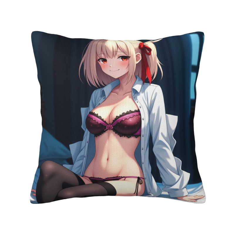 可愛少女抱枕套 - 全面印花 | Okomall