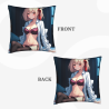 女の子用かわいいぬいぐるみクッションカバー - 全面プリント | okomall