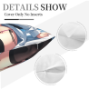 女の子用かわいいぬいぐるみクッションカバー - 全面プリント | okomall