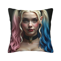 Housse de coussin en peluche à double personnalité - Okomall