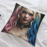 Housse de coussin en peluche à double personnalité - Okomall