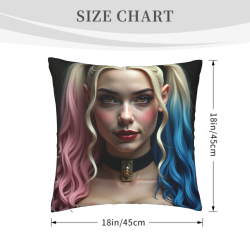 Housse de coussin en peluche à double personnalité - Okomall