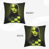Cuscino in peluche con design a doppia personalità - Okomall