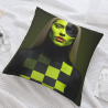 Housse de coussin en peluche à double personnalité - Okomall