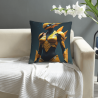 Housse de coussin en peluche Future Warrior - Okomall