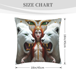 Housse de coussin beauté de rêve - Okomall