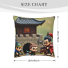 Funda de cojín Samurai - 18x18 pulgadas | Okomall