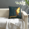 Housse de Coussin en Peluche Motif Fée Enchantée - Okomall