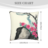 禅の山の風景柄クッションカバー - 18x18インチ | Okomall