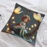 Housse de coussin en peluche Lutin de la Forêt - Okomall