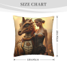 Housse de coussin Lutin de la Forêt Enchantée - Okomall
