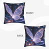 Housse de coussin en peluche Forêt Enchantée - 45x45 cm (18x18 pouces) | OKOMALL