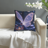 Housse de coussin en peluche Forêt Enchantée - 45x45 cm (18x18 pouces) | OKOMALL