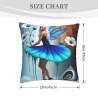 Dreamy Galaxy Double-Sided Plush Pillow Cover - Okomall