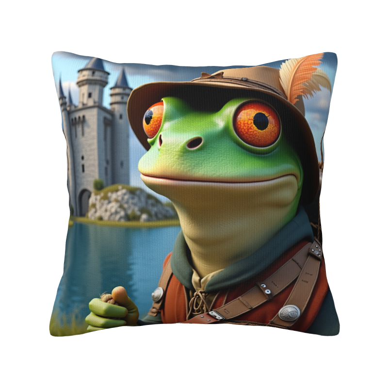 Taie de coussin animal dessin animé mignon - 18x18 pouces | Okomall