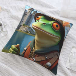 Süßer Cartoon-Tier-Kissenbezug - 18x18 Zoll | Okomall