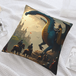Valiant Knight Pillow Cover - Okomall