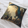 Housse de Coussin Chevalier - Okomall