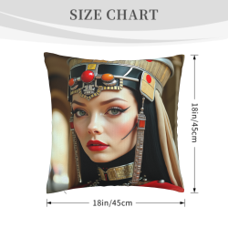 Egyptian Queen Plush Pillow Cover - Okomall