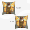 Housse de coussin Sirène Aquarelle de rêve - Okomall