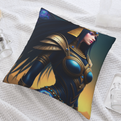 Funda de cojín con diseño de diosa exótica - OkOmall