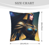 Exotic Goddess Throw Pillow Cover - OkOmall